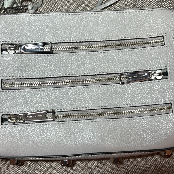 Rebecca Minkoff Pebbled Leather Mini Crossbody Bag - Picture 13 of 13